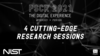 4 Cutting Edge Research Sessions at PSCR 2021