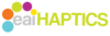 Engineering Acoustics, Inc. logo including the word HAPTICS