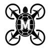 AMAV team logo with a drone in the shape of a University of Maryland terrapin