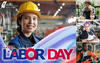 Happy Labor Day from the Baldrige Performance Excellence Program showing various workers with different occupations.