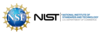 NSF and NIST logos