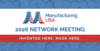 Manufacturing USA 2026 Network Meeting