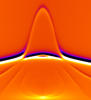 Spectroscopic image showing the microwave-frequency magnetic resonances of an array of parallel, metallic thin film nanowires ("stripes")