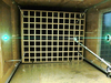 wooden grid in wind tunnel