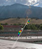 Photo illustration of NIST experiment using a pair of laser frequency combs