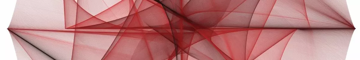 Red line pattern on white background