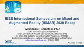 IEEE ISMAR Recap for AREA Research Committee