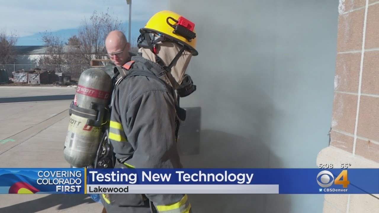 Firefighters Test Prototypes Which Could One Day Save Lives